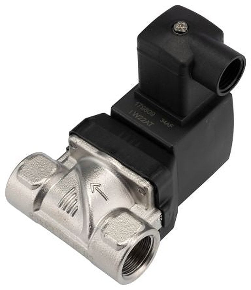 Burkert Solenoid Valve 221762, 2 Port, NC DN 10 to 65 mm, 24V dc, DN 10 to 65 mm