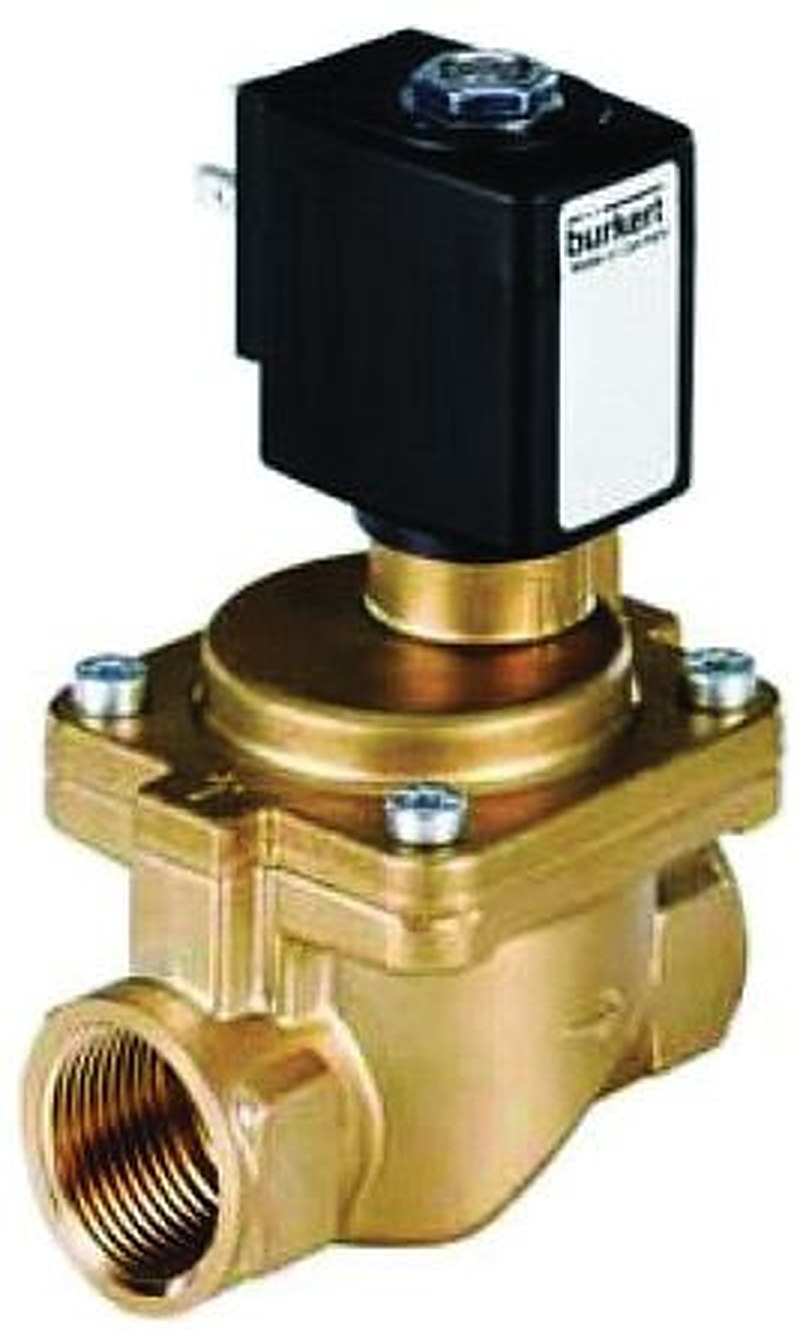 Burkert Solenoid Valve 221949, 2 Port, NO, 24V dc