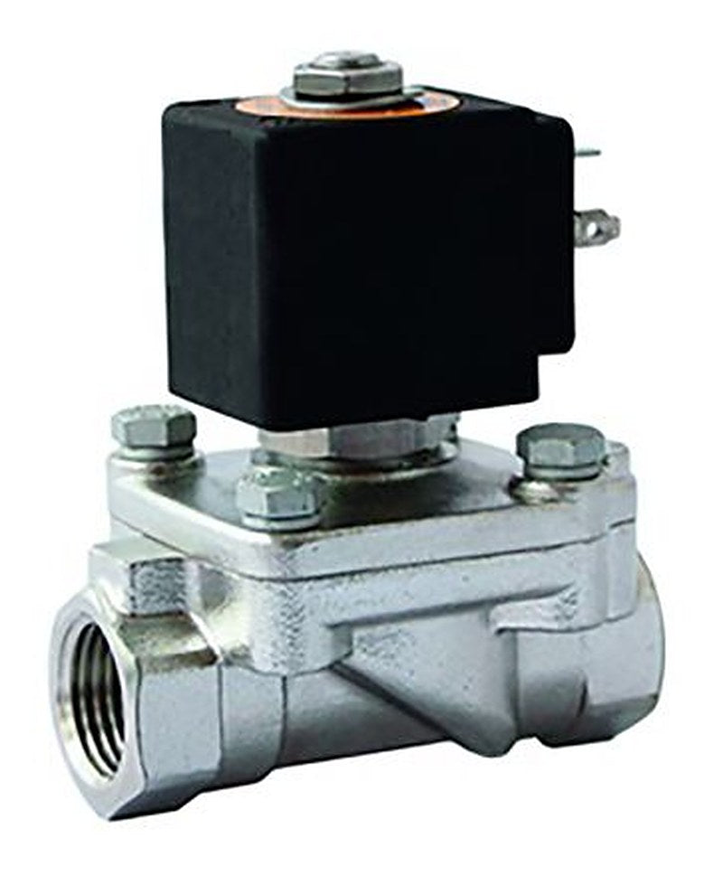 Parker Solenoid Valve 221G6106-2995-4818653D, 2 Port, NC, 230V ac G1