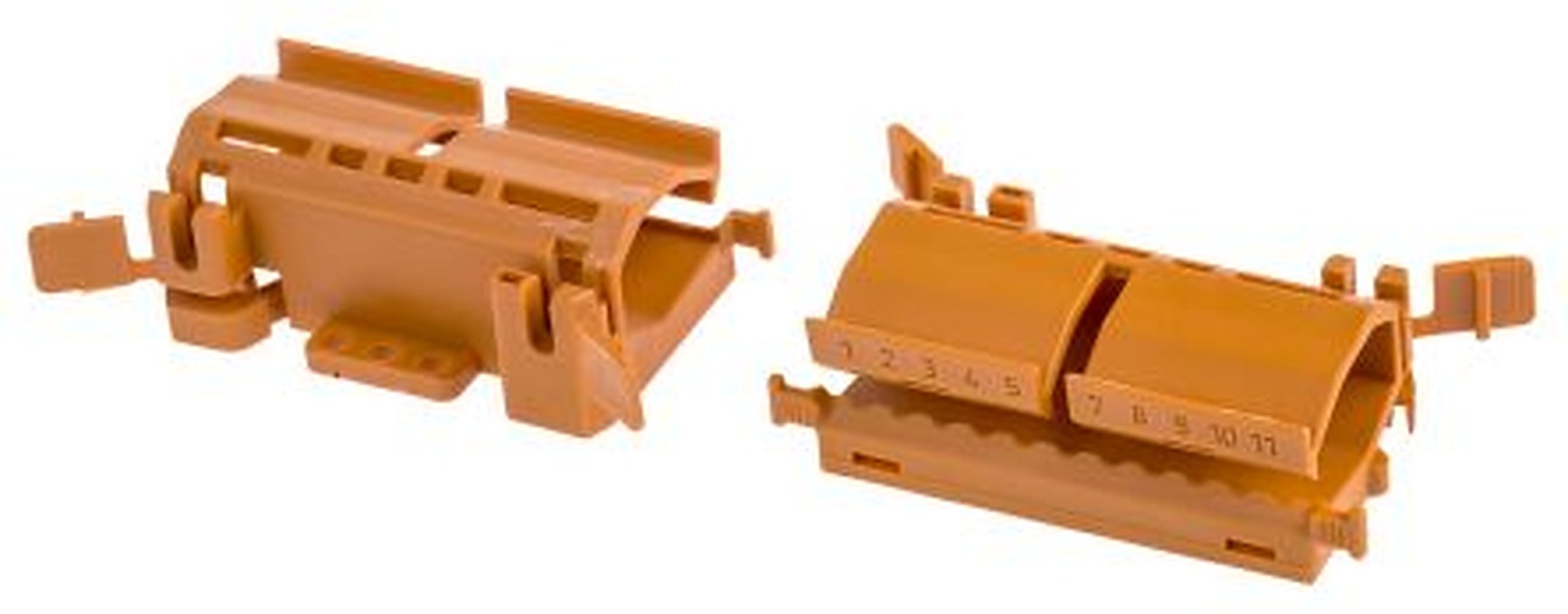 WAGO 222 Series Mounting Carrier for Use with COMPACT Splicing Connector