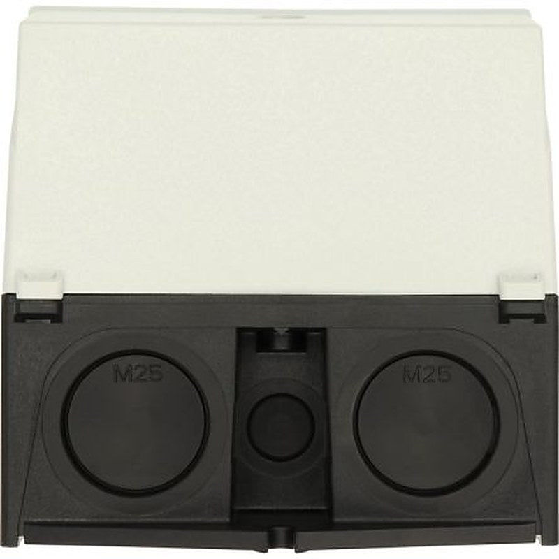 Eaton Eaton Moeller Series White, Black Plastic General Purpose Enclosure, IP65 100 mm, 181 mm, 100 mm