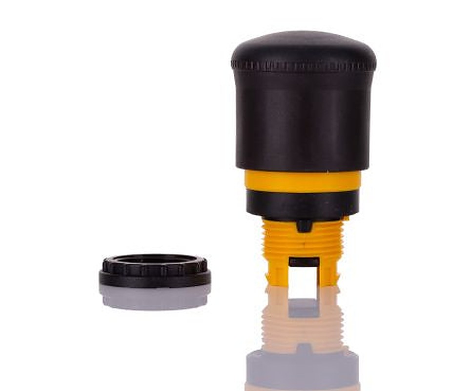 Eaton RMQ Titan M22 Series Black Pull Release Push Button Switch, 22 mm Cutout, IP69K, IP67, IP66, ATEX
