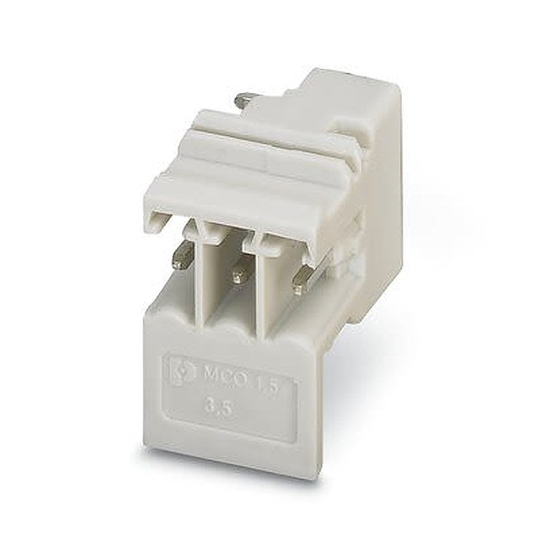 Phoenix Contact MCO Series Wave Soldering Mount PCB Header, 2 Contact(s), 3.5 mm Pitch, 1 Row, Shrouded