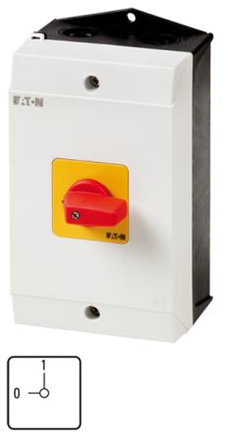 Eaton 4-Pole Surface Isolator Switch -, IP65