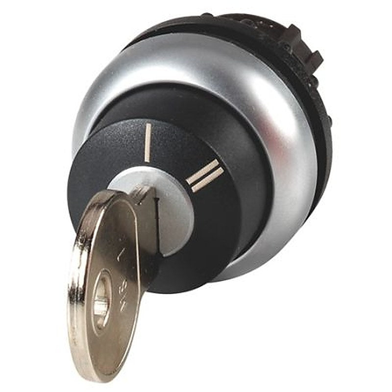 Eaton M22 2-position Key Switch Head, 22.5 mm Cutout