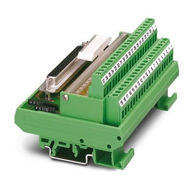 Phoenix Contact VARIOFACE Series 25-Contact Female Interface Module, D-Sub Connector, DIN Rail, 2.5A