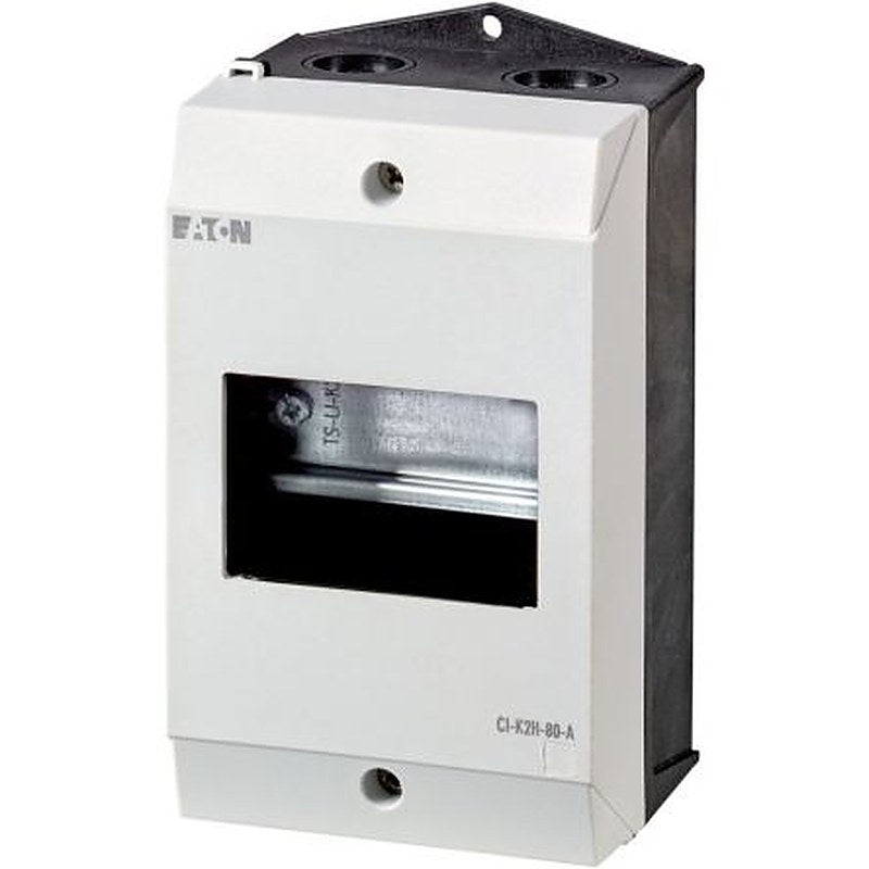 Eaton CI-K Series Black, Light Grey Plastic General Purpose Enclosure, IP30, IK06 100 mm, 181 mm, 100 mm
