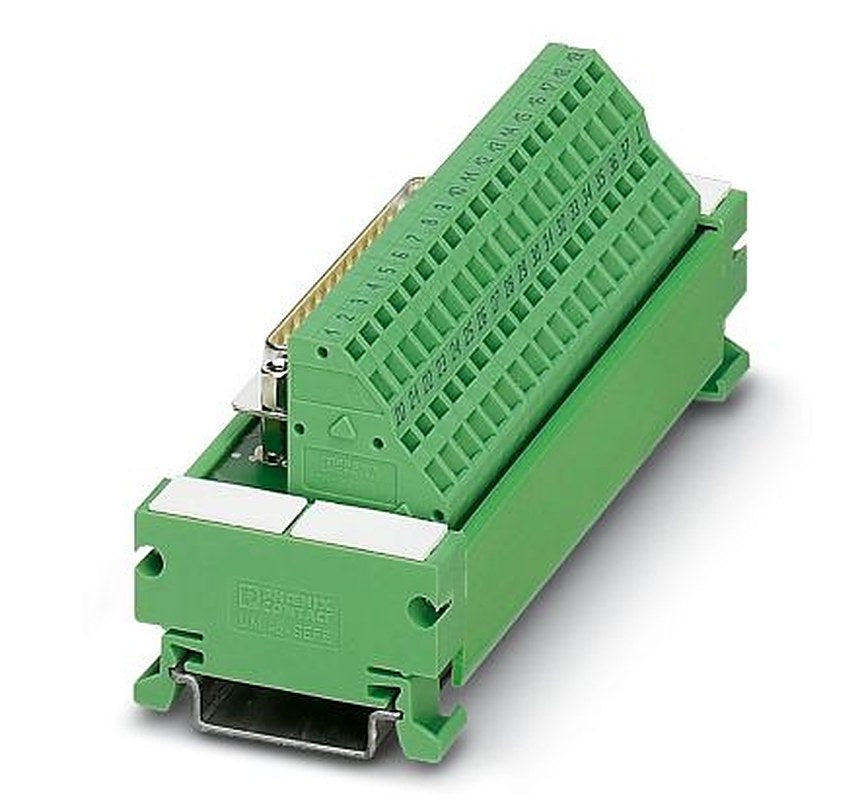 Phoenix Contact 9-Contact Female Interface Module, D-Sub Connector, DIN Rail, 2.5A