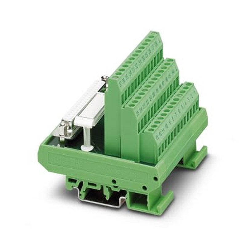 Phoenix Contact VARIOFACE Series 37-Contact Female Interface Module, D-Sub Connector, DIN Rail, 55.5A