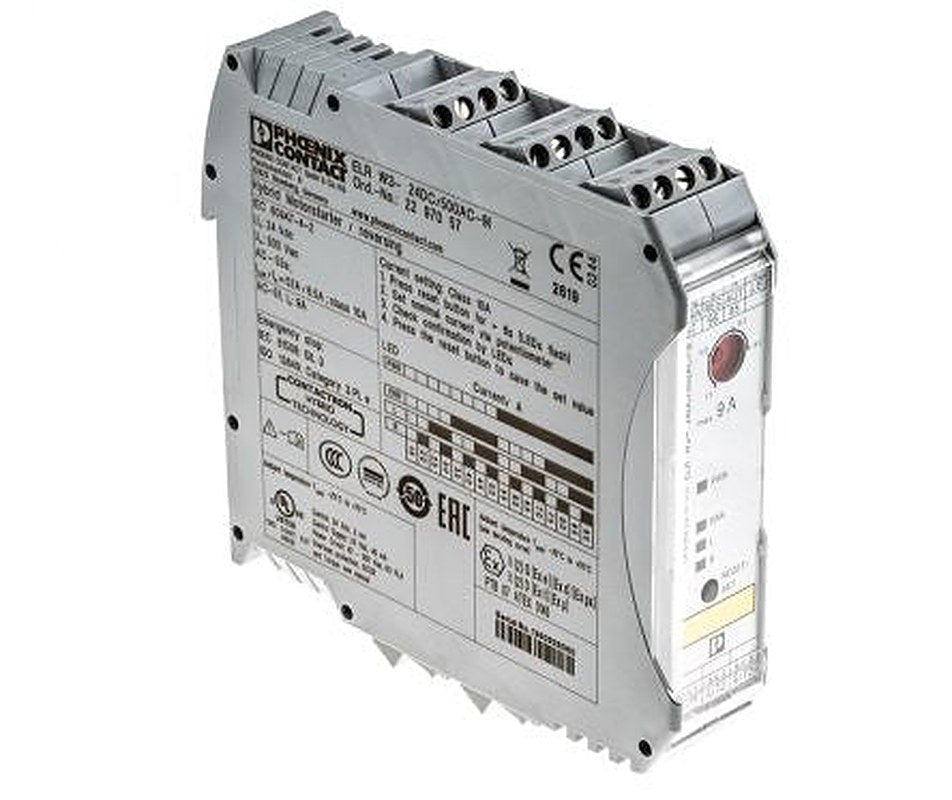 Phoenix Contact ELR W3-24DC/500AC-91 Motor Starter, Reversible, 550V ac, 0.01 kW, 3 Phase, IP20