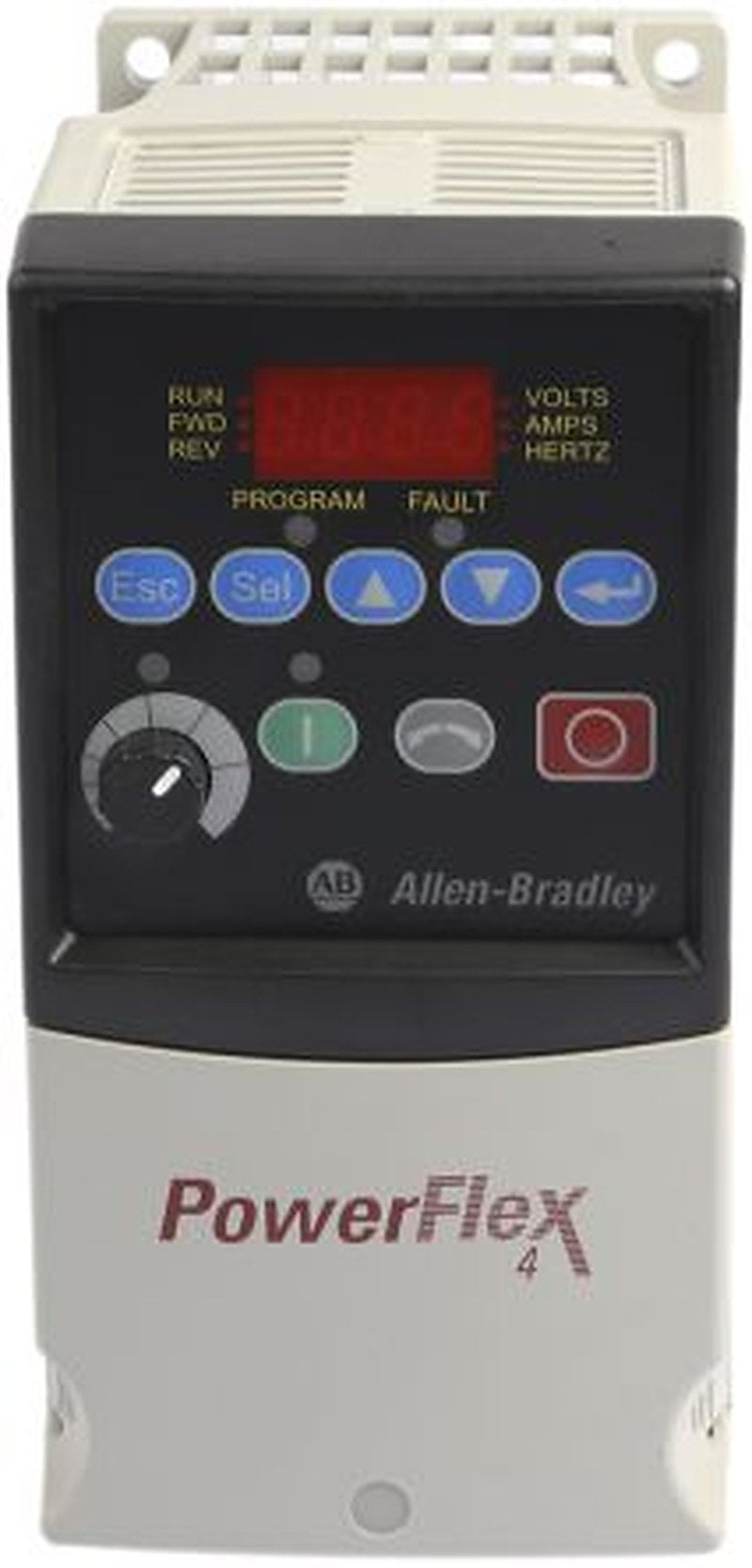 Allen Bradley Inverter Drive, 1.5 kW, 3 Phase, PowerFlex 4 Series