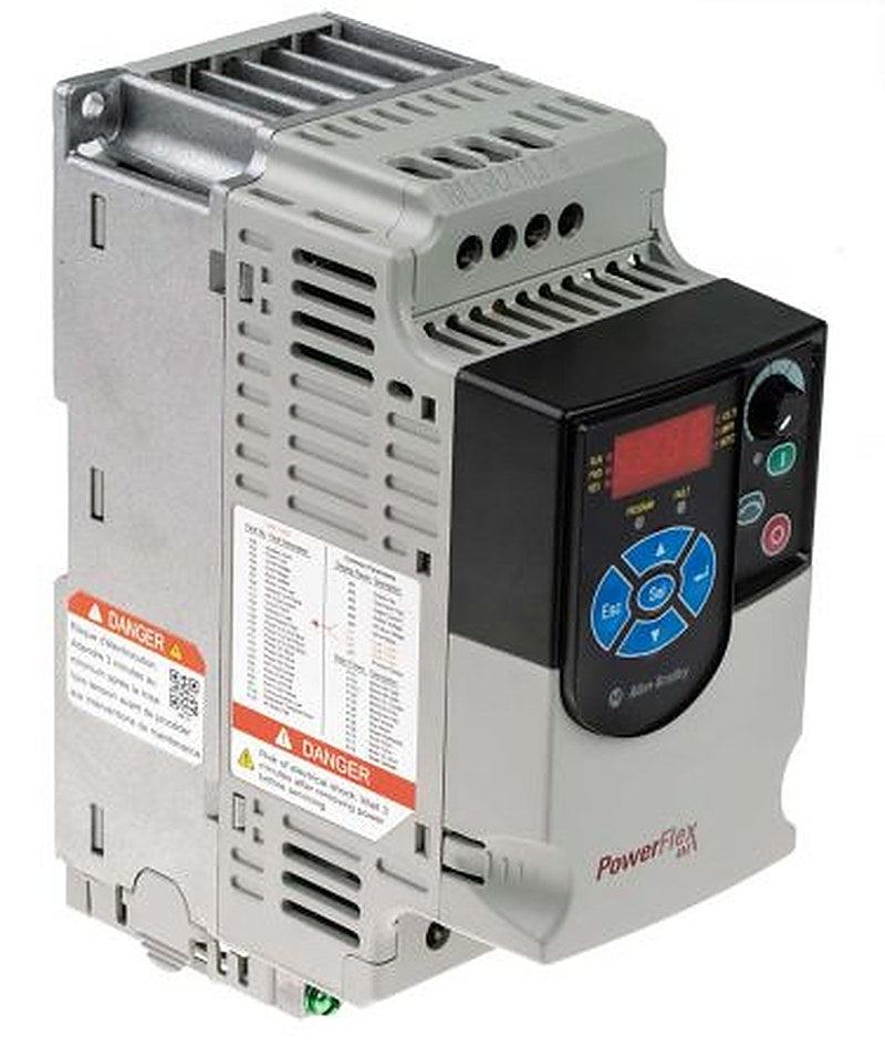 Allen Bradley Inverter Drive, 0.4 kW, 3 Phase, PowerFlex 4M Series 480V ac 1.5 A