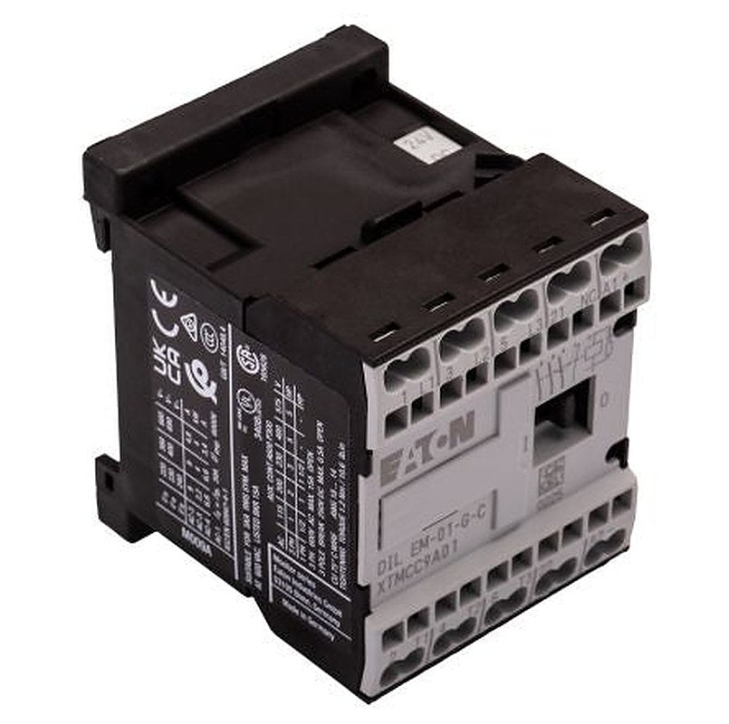 Eaton DILEM Contactor, 24V dc Coil, 3-Pole, 9 A, 4 kW 24V dc, 3 NO, 400V ac