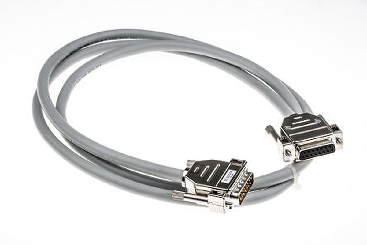 Phoenix Contact Male D-Sub 15-Pin to Female Serial Cable, 1.5 m Polyvinyl Chloride, D15SUB/B/S/150/KONFEK/S Series