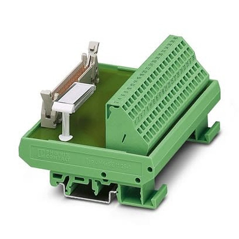 Phoenix Contact VARIOFACE Series 40-Contact Male Interface Module, Flat Ribbon Cable Connector, DIN Rail, 1A