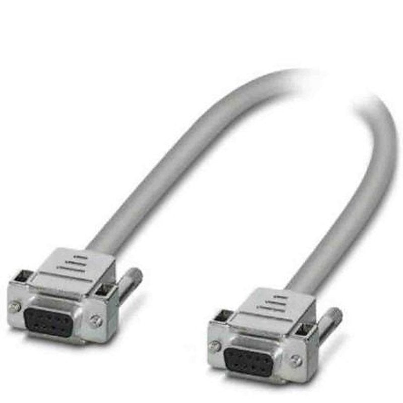 Phoenix Contact Female D-Sub 9-Pin to Female DB9 Serial Cable, 1 m Semi-Rigid Polyvinyl Chloride, D9SUB Series