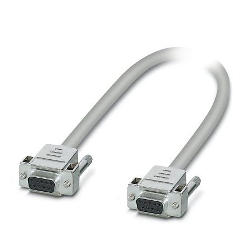 Phoenix Contact Female D-Sub to Female D-Sub Cable, 3 m Polyvinyl Chloride, Cable-D Series