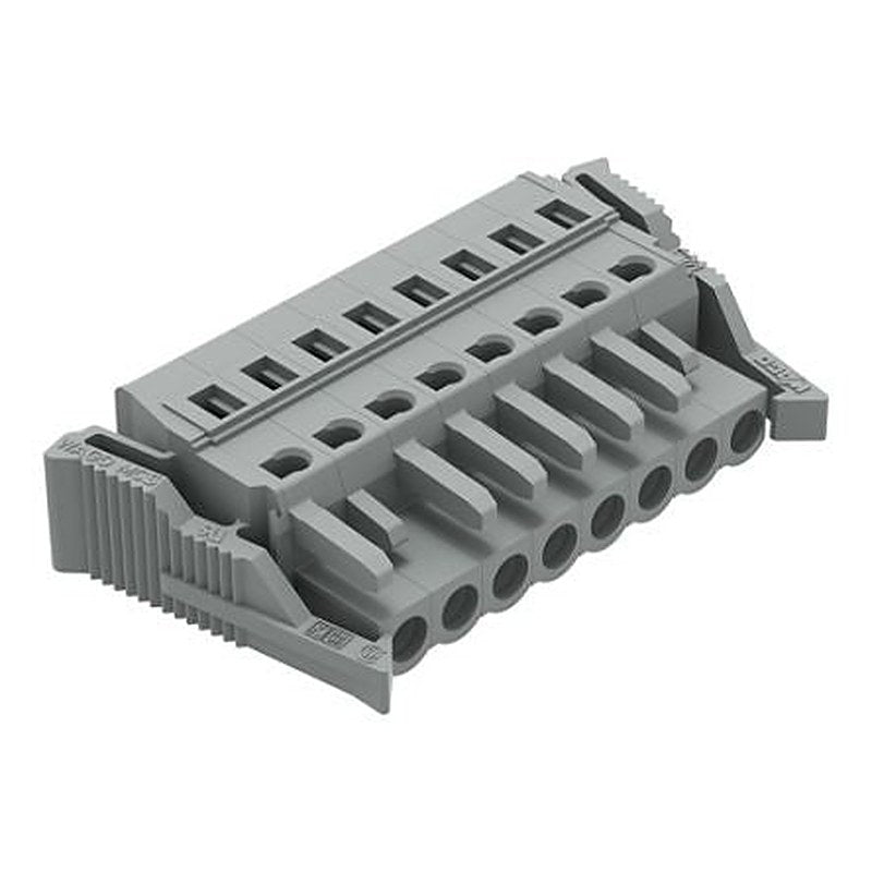 WAGO 231 Series Snap-in Connector Female Cage Clamp, 8-Pole, 16A, 8-Way