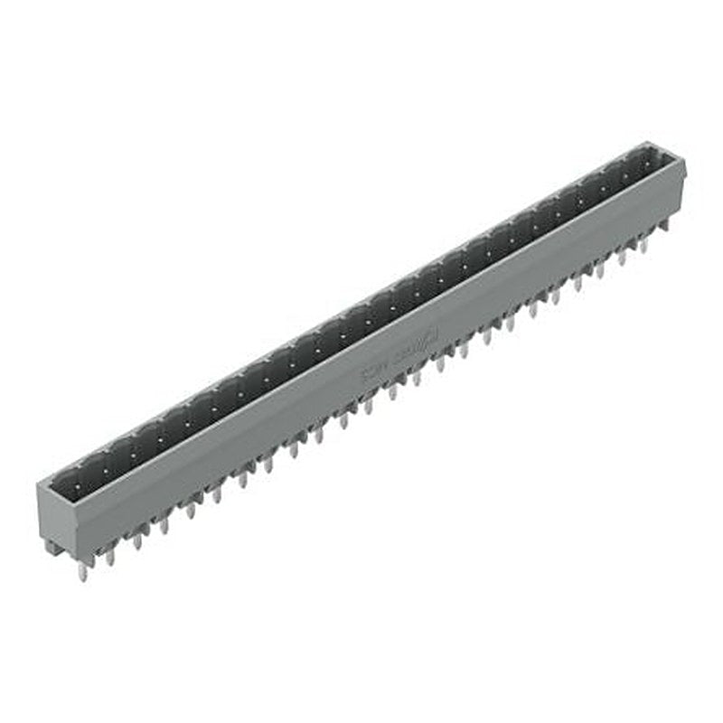 WAGO 231 Series Straight PCB PCB Header, 24 Contact(s), 5 mm Pitch, 1 Row, Shrouded