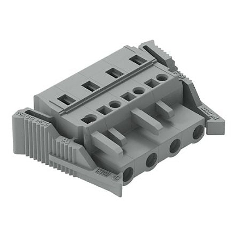 WAGO 231 Series Cable Connector Female Cage Clamp, 4-Pole, 16A, 4-Way