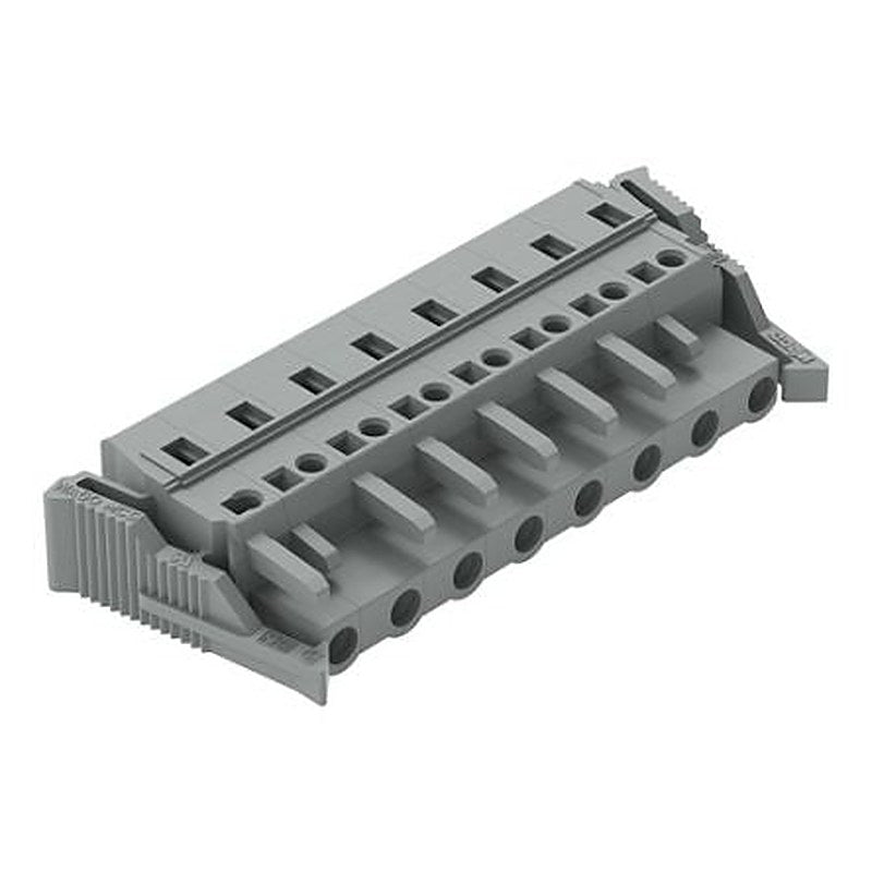 WAGO 231 Series Cable Connector Female Cage Clamp, 8-Pole, 16A, 8-Way
