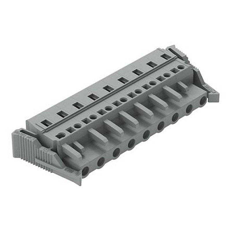 WAGO 231 Series Cable Connector Female Cage Clamp, 9-Pole, 16A, 9-Way