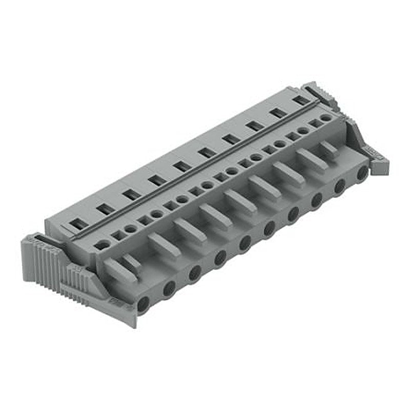 WAGO 231 Series Cable Connector Female Cage Clamp, 10-Pole, 16A, 10-Way