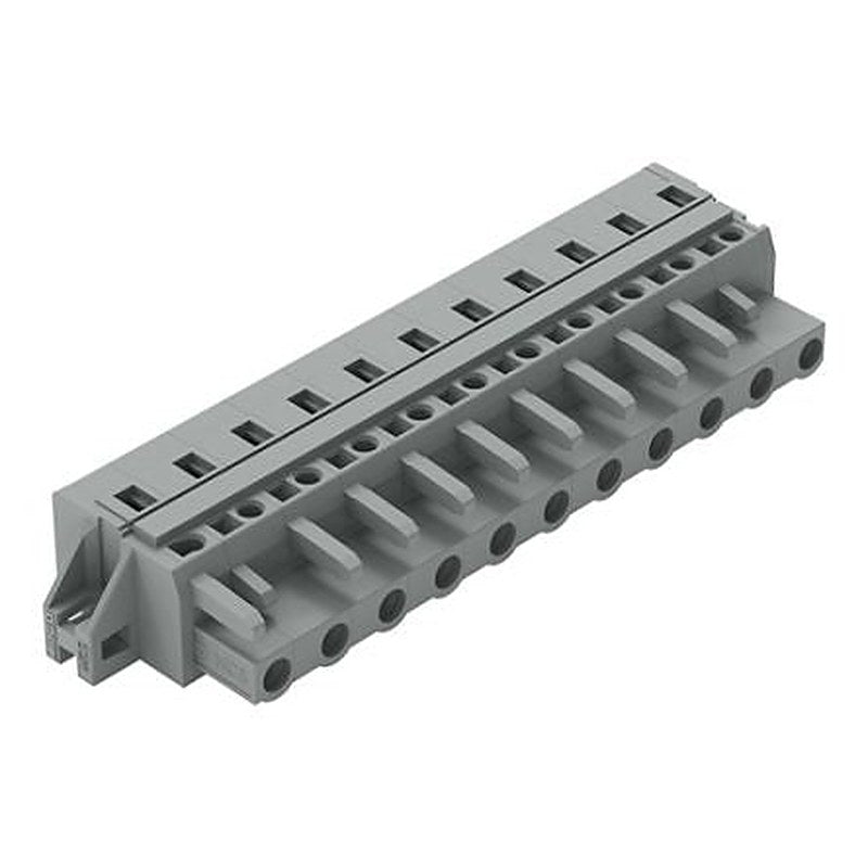 WAGO 231 Series Cable Connector Female Cage Clamp, 11-Pole, 16A, 11-Way