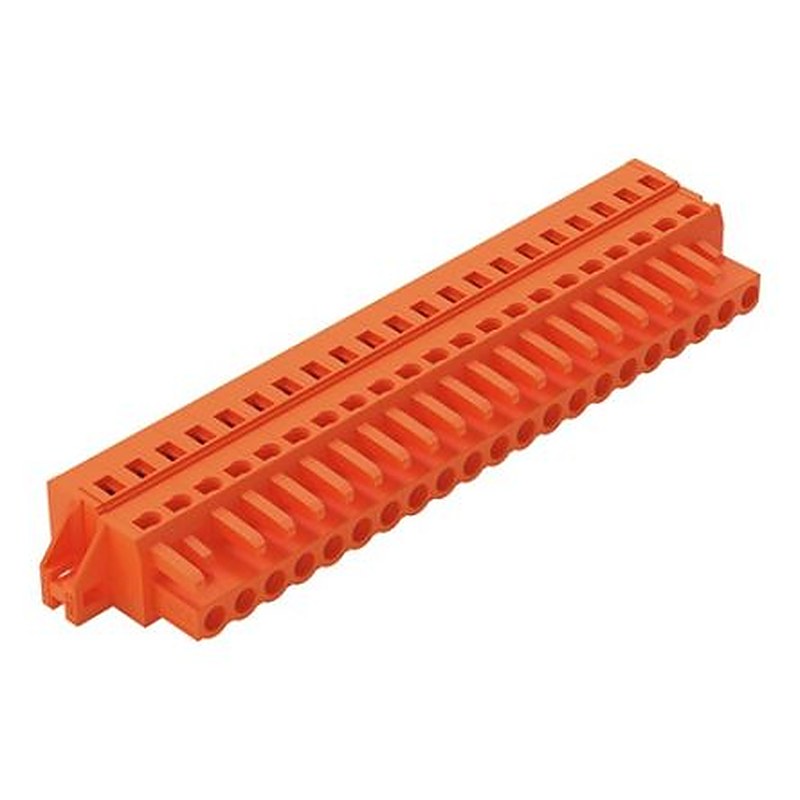 WAGO 231 Series Cable Pluggable Connector Female Cage Clamp, 21-Pole, 16A, 21-Way