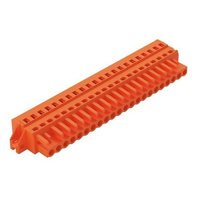 WAGO 231 Series Cable Pluggable Connector Female Cage Clamp, 22-Pole, 16A, 22-Way