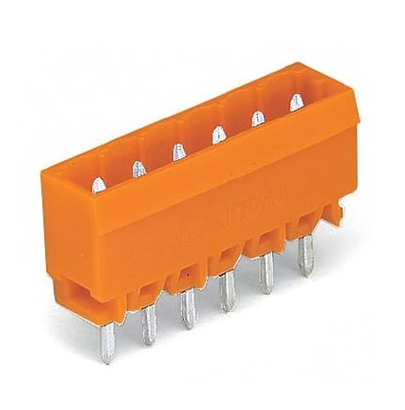 WAGO 231 Series Pluggable Terminal Block, 6-Contact, 5 mm Pitch, 1 Row, 231-336/001-000