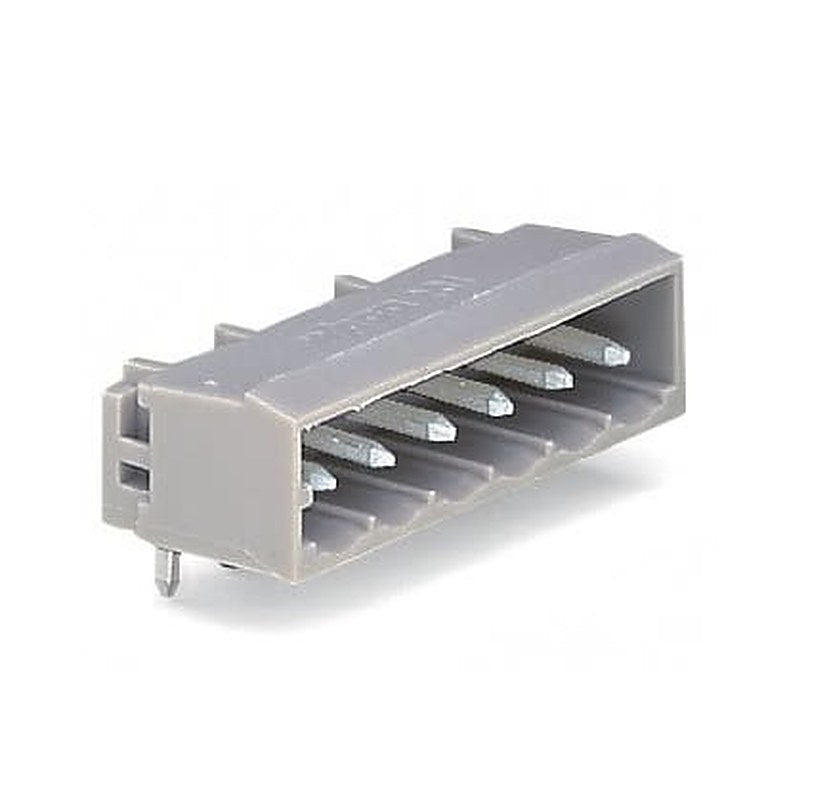 WAGO 231 Series Pluggable Terminal Block, 6-Contact, 5 mm Pitch, 1 Row, 231-436/001-000