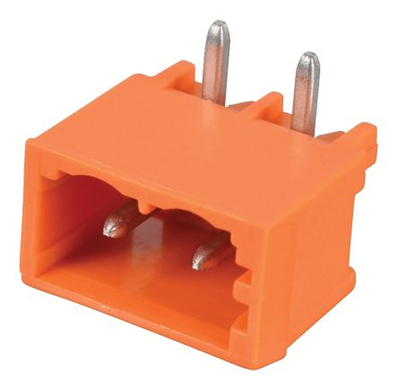WAGO MCS Series Pluggable Terminal Block, 2-Contact, 5.08 mm Pitch, 1 Row, 231-532