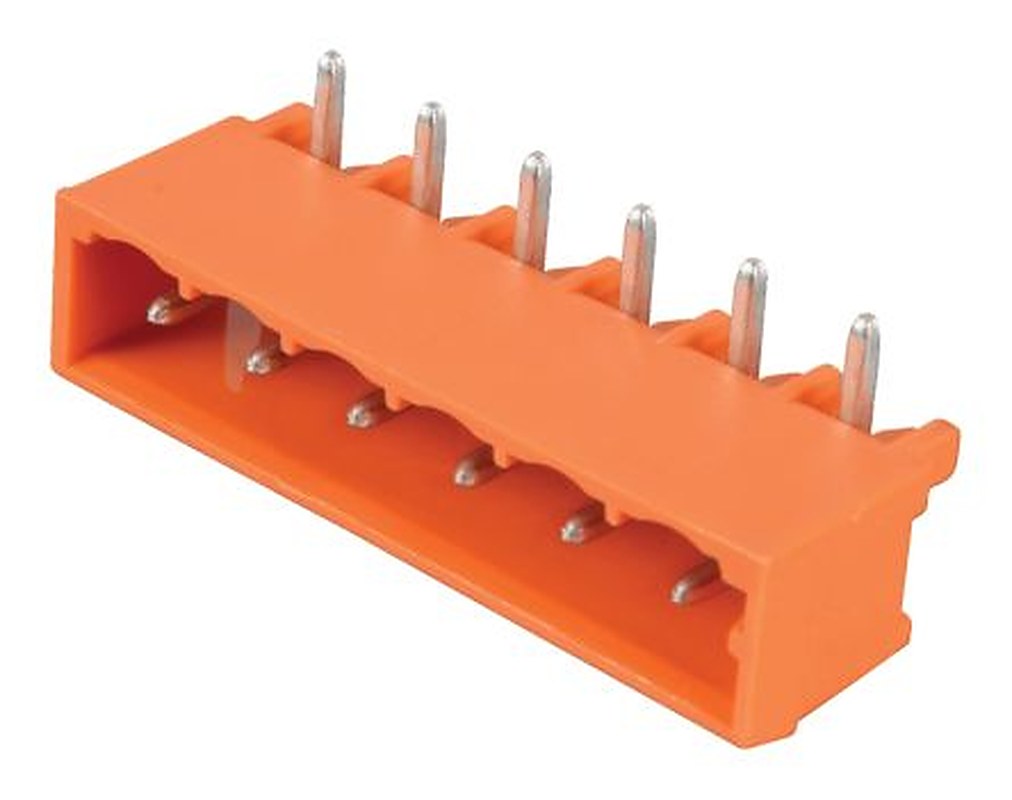 WAGO MCS Series Pluggable Terminal Block, 6-Contact, 5.08 mm Pitch, 1 Row, 231-536