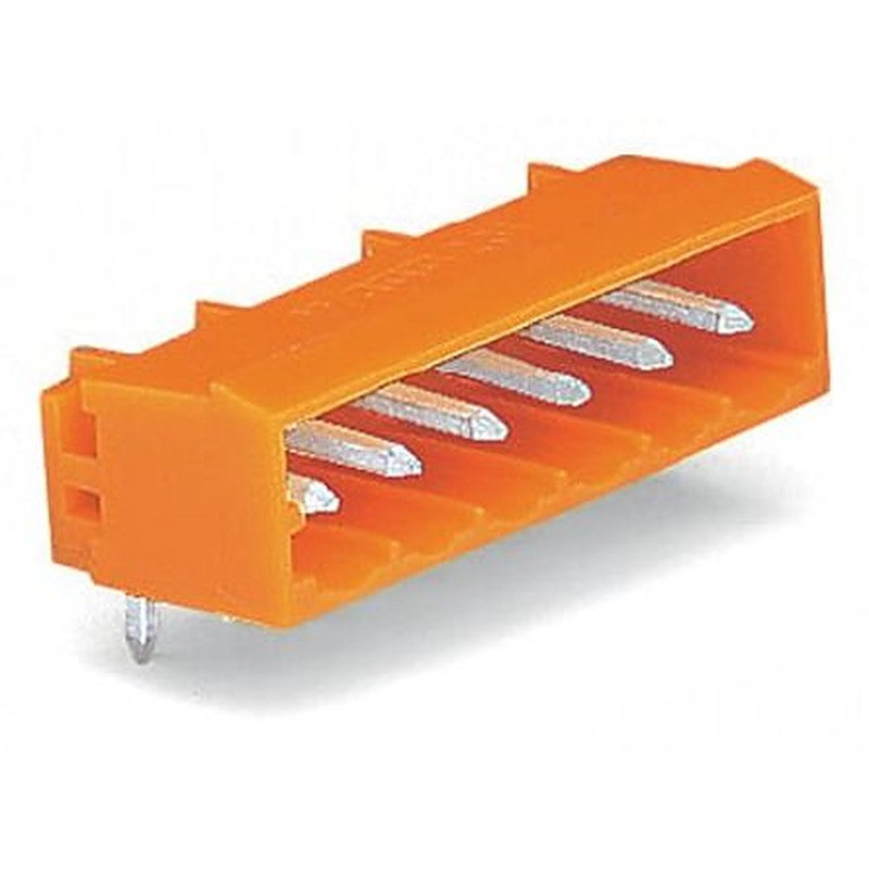 WAGO 231 Series Straight PCB PCB Header, 21 Contact(s), 5.08 mm Pitch, 1 Row, Shrouded