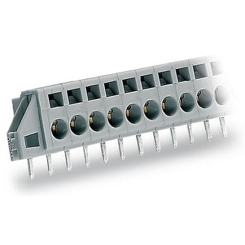 WAGO 231 Series PCB Terminal Block, 2-Contact, 5 mm Pitch, Panel, 1 Row