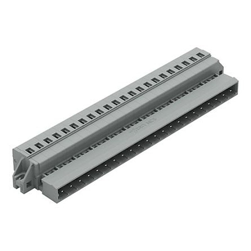 WAGO 231 Series Feed Through Pluggable Connector Male Cage Clamp, 22-Pole, 12A, 22-Way