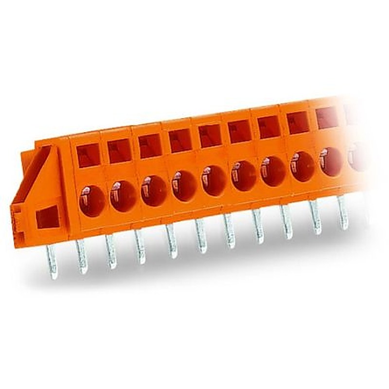 WAGO 231 Series PCB Terminal Block, 6-Contact, 5.08 mm Pitch, Through Hole, 1 Row