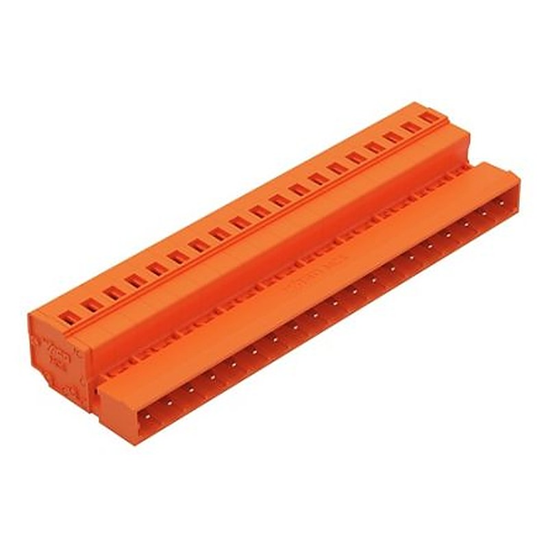 WAGO 231 Series Snap-in Connector Female Cage Clamp, 19-Pole, 12A, 19-Way