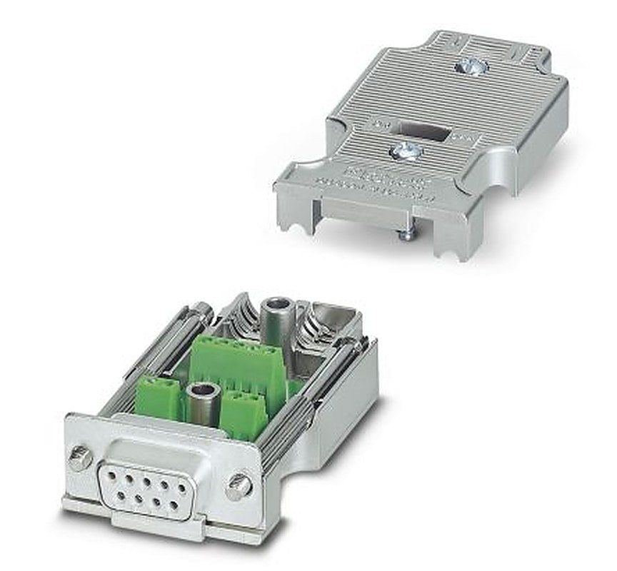 Phoenix Contact 9 Way Straight Cable D-Sub Connector Female
