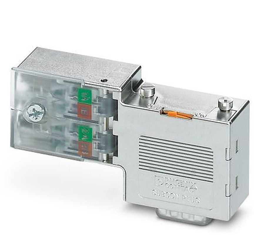 Phoenix Contact SUBCON-PLUS-PROFIB/90/IDC 9 Way Right Angle Cable D-Sub Connector Male