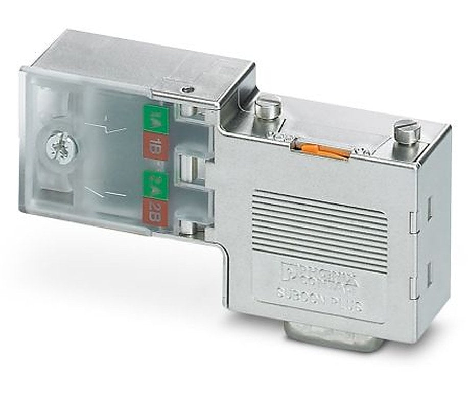 Phoenix Contact SUBCON-PLUS-PROFIB 9 Way Right Angle D-Sub Connector Male