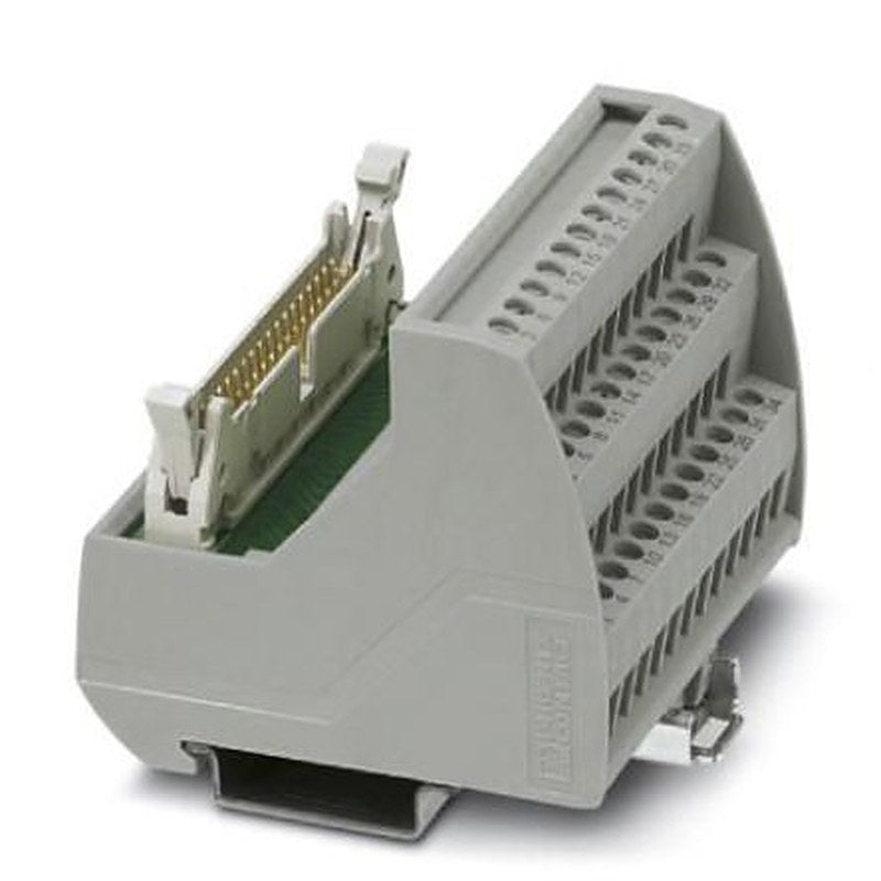 Phoenix Contact 34-Contact Male Interface Module, Flat Ribbon Cable Connector, DIN Rail, 1A