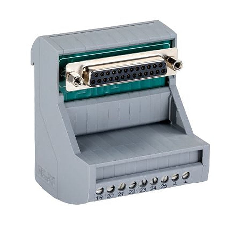 Phoenix Contact VIP Series 25-Contact Female Interface Module, D-Sub Connector, DIN Rail, 2A