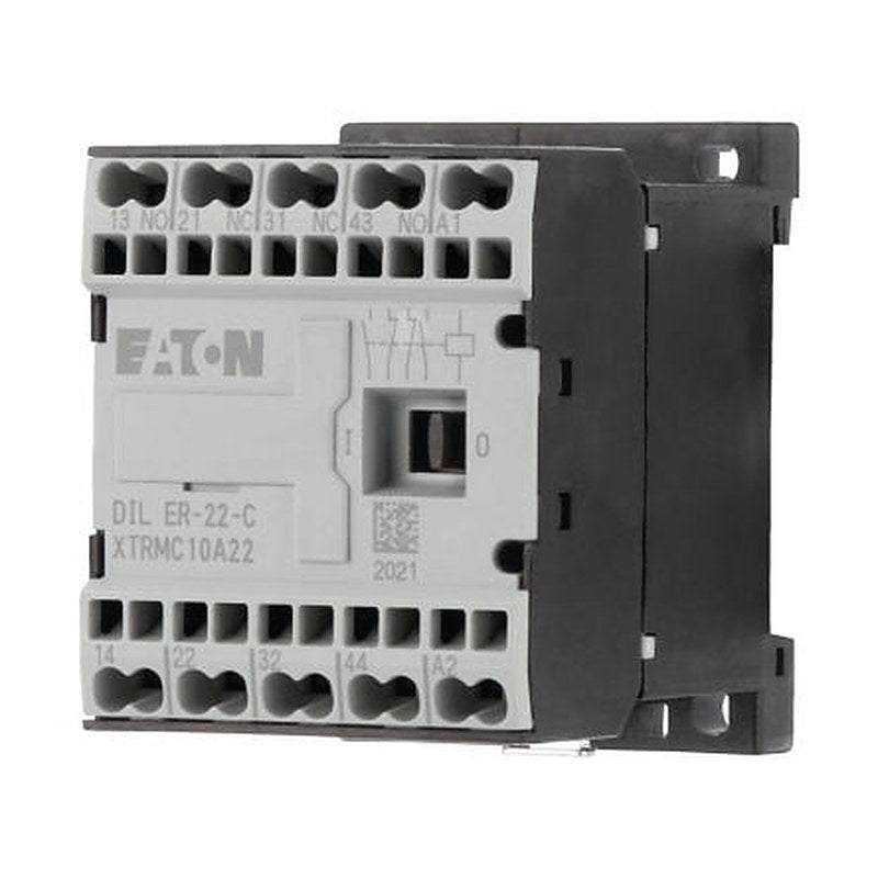 Eaton DILER Contactor Relay, 230V Coil, 4-Pole, 6 A, 25 VA 230V, 2 NO/2 NC, 600V ac