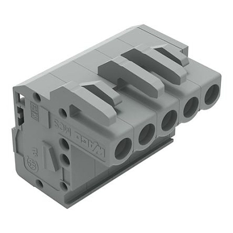 WAGO 232 Series Connector Female Cage Clamp, 5-Pole, 14A, 5-Way