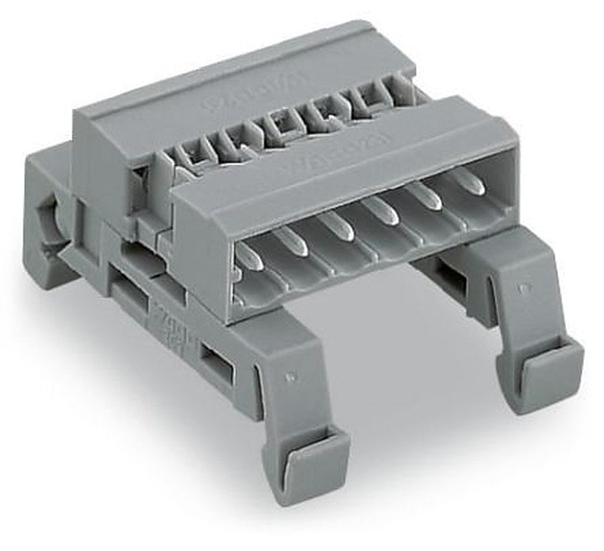 WAGO 232 Series Pluggable Terminal Block, 7-Contact, 5 mm Pitch, 1 Row, 232-507/007-000