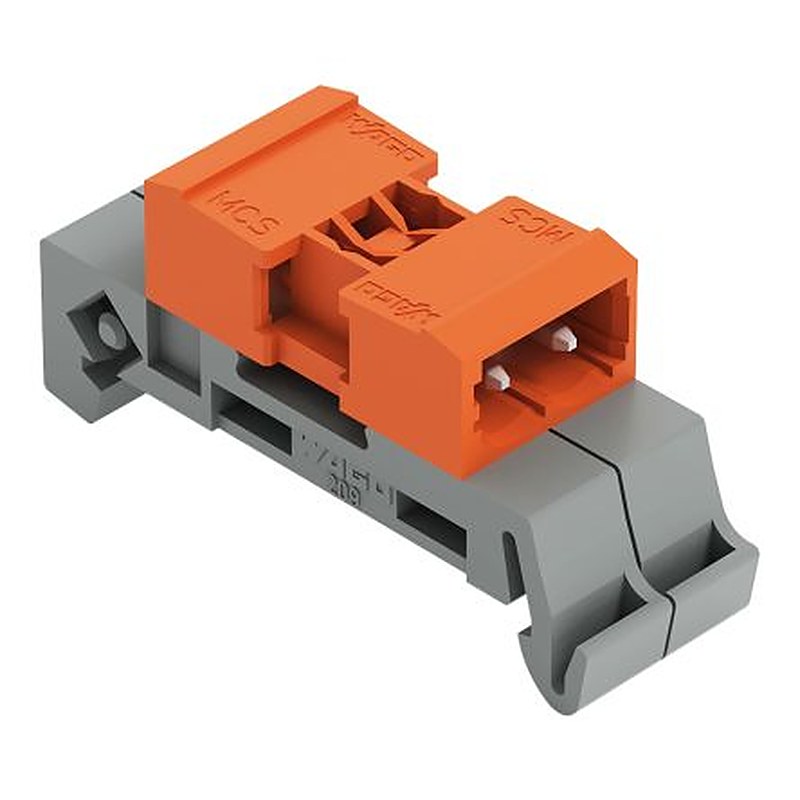 WAGO 232 Series Pluggable Terminal Block, 2-Contact, 5.08 mm Pitch, 1 Row, 232-532/007-000