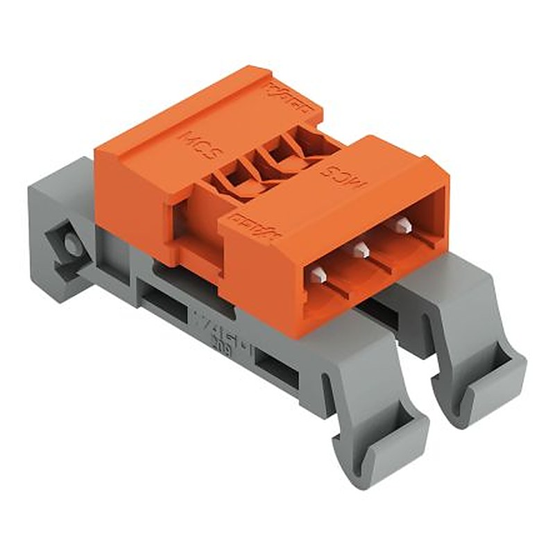 WAGO 232 Series Pluggable Terminal Block, 3-Contact, 5.08 mm Pitch, 1 Row, 232-533/007-000