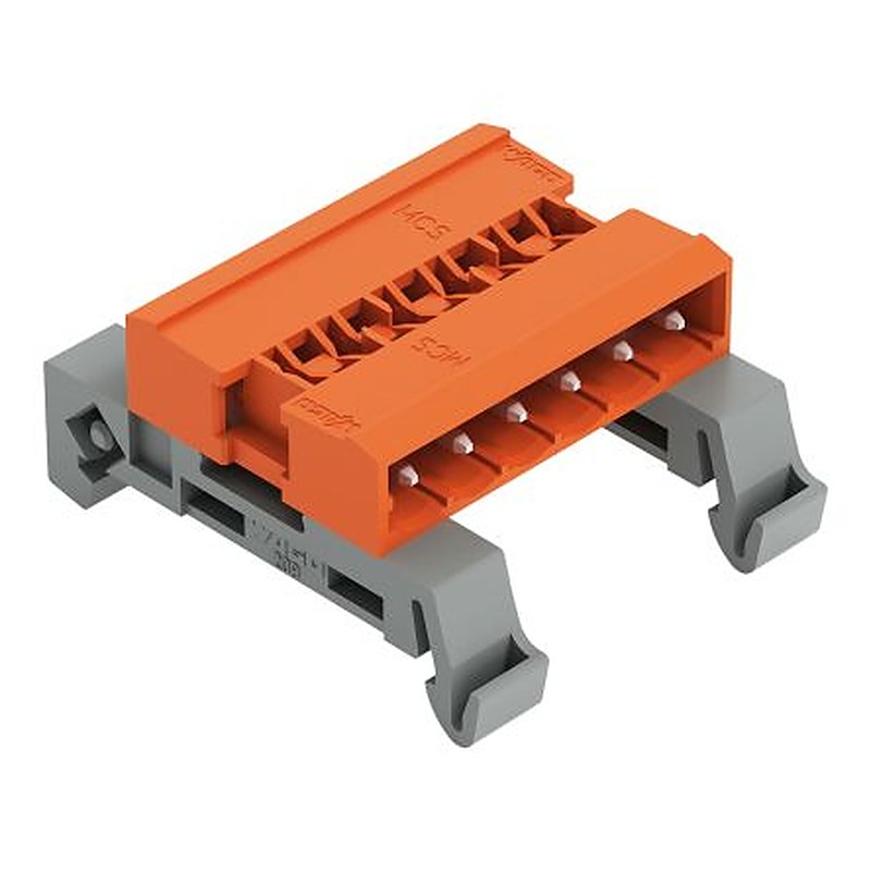 WAGO 232 Series Pluggable Terminal Block, 6-Contact, 5.08 mm Pitch, 1 Row, 232-536/007-000